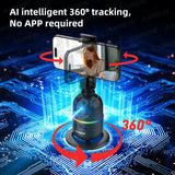 AXNEN P03: The Creator's Auto-Cameraman | AI Face Tracking Desktop Gimbal for Hands-Free Recording - Lxvita