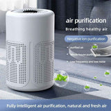 PureBreeze Mini | Advanced Desktop Air Purifier with HEPA & Negative Ion Technology - Lxvita