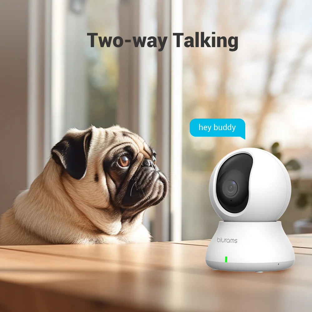 BoyKeep A31 2K Pan-Tilt Pet Camera: 360° View with Motion Tracking & 2-Way Audio - Lxvita