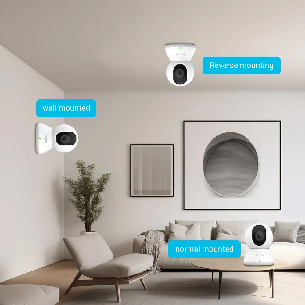 BoyKeep A31 2K Pan-Tilt Pet Camera: 360° View with Motion Tracking & 2-Way Audio - Lxvita