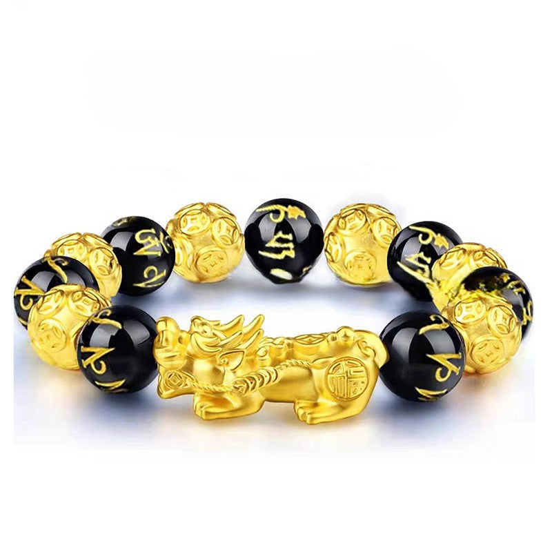 Lucky Pixiu Bracelet – Protection & Wealth Energy