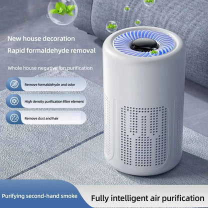PureBreeze Mini | Advanced Desktop Air Purifier with HEPA & Negative Ion Technology
